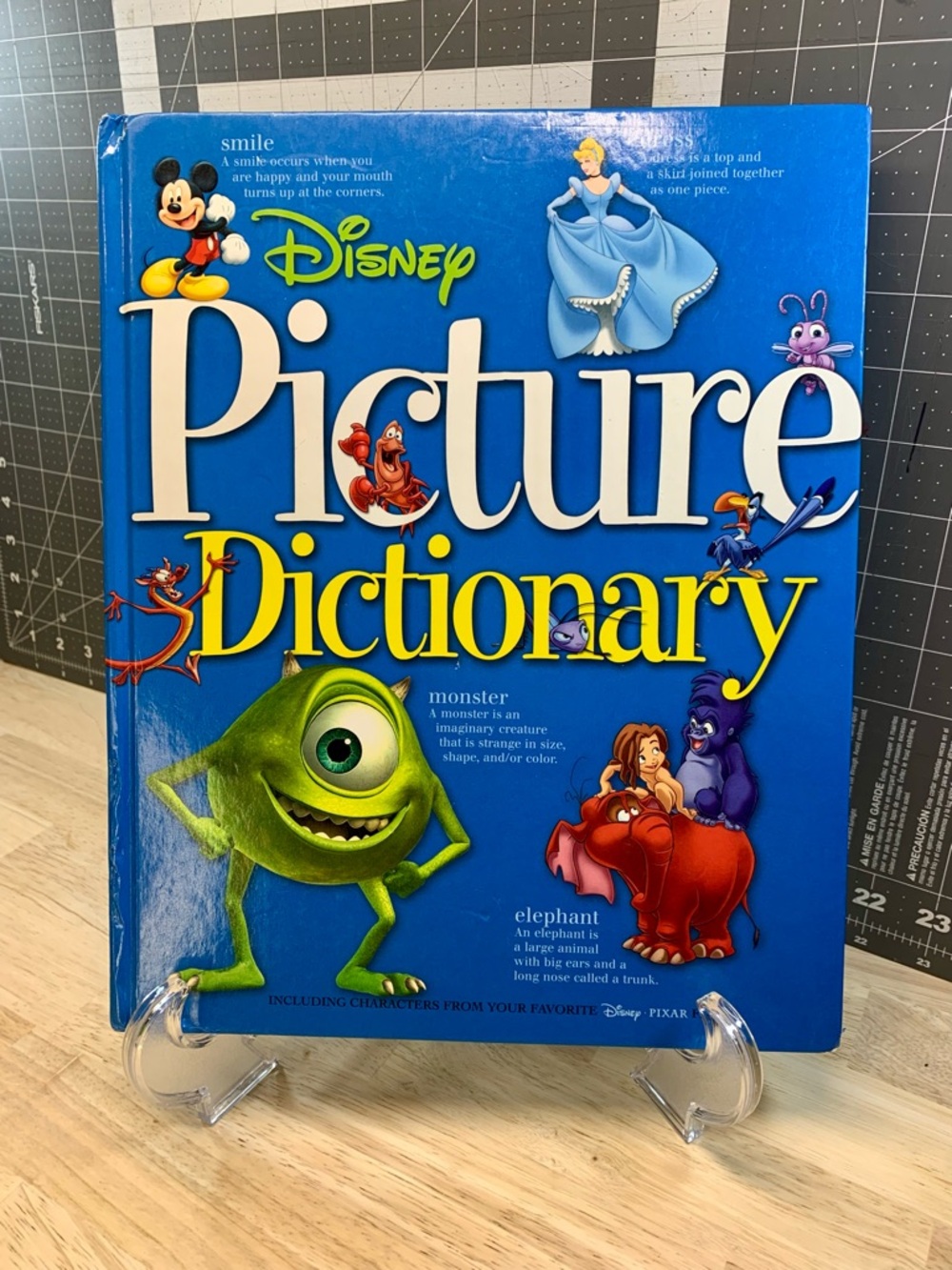 Disney Picture Dictionary – Kids Learning Book 2003 Ages 3–7